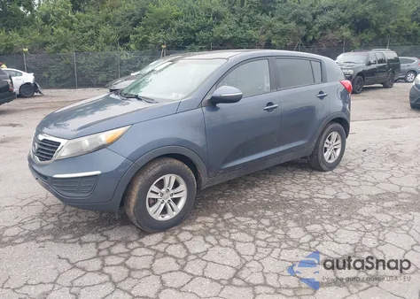 2011 Kia Sportage Lx from USA, damaged, VIN KNDPB3A21B7074757